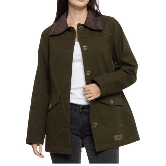 Pendleton Judith Corduroy Collar Field Coat - Picture 1 of 3